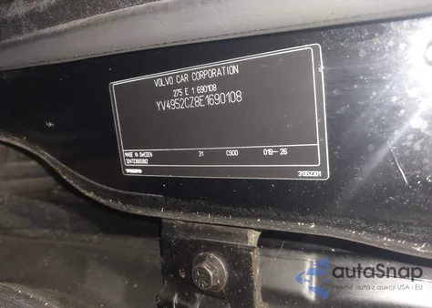 2014 Volvo Xc90 3.2 Platinum from USA, damaged, VIN YV4952CZ8E1690108